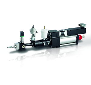 Shot needle metering device