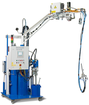 Device for industrial dispensing