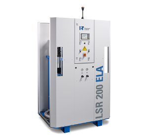 Liquid silicone rubber dispensing device for industrial applications