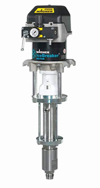 Piston air pump for dispensing