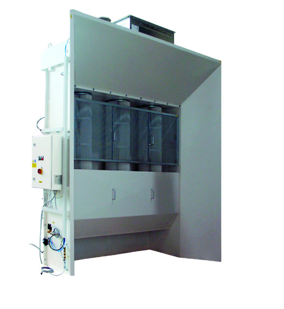 Spray Booth Wall for spray applications
