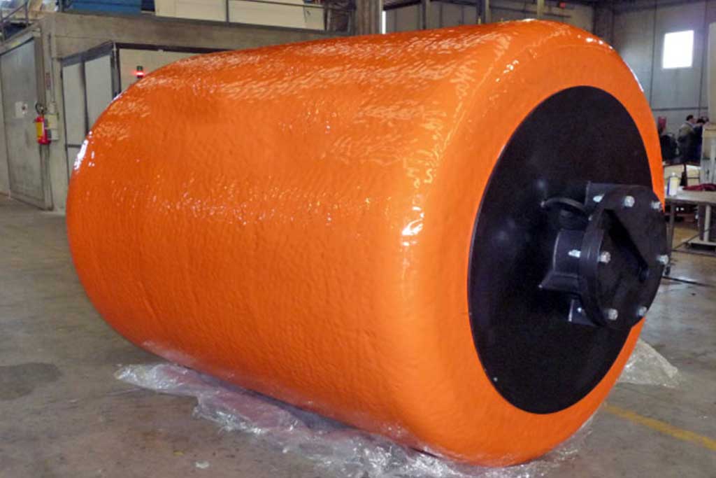 Pultrusion roll orange